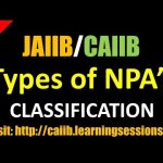 Non Performing Assets Classification Provisioning and important Concepts JAIIB CAIIB