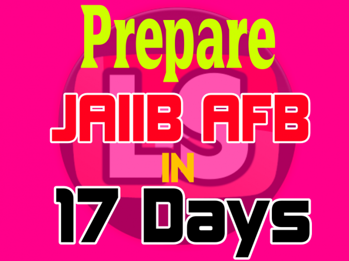 how to prepare for jaiib accounting and finance