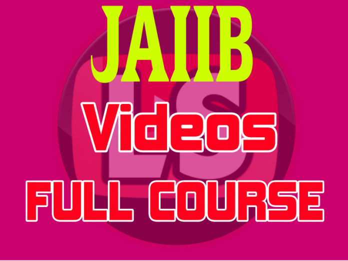 jaiib video classes study material