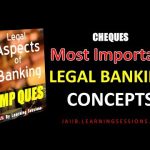 Legal and Regulatory aspects of Banking 2 Mark Questions
