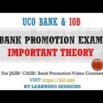 Bank Promotion Exam Important Questions Theory | Promotion Exam UCO Bank/IOB