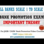 Bank Promotion Exam Important Theory Scale 1 to Scale 2 All Banks