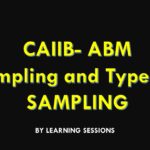 sampling and types of sampling