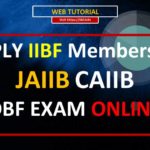 web tutorial how to apply for iibf membership