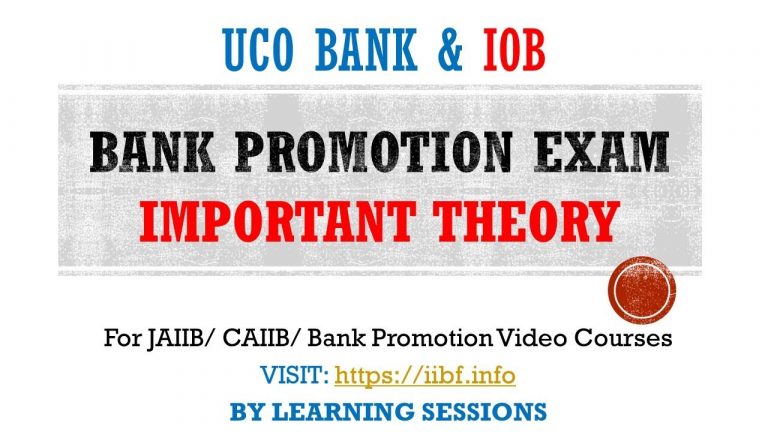 IOB UCO Bank Promotion Exams Free Study Material