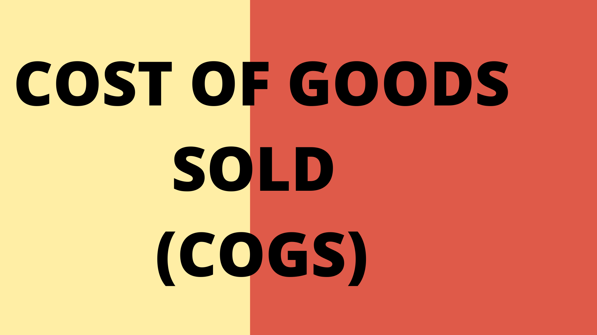 COST OF GOODS SOLD (COGS) - JAIIB CAIIB Exam Mock Test Study Material ...