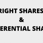 RIGHT SHARES & PREFERENTIAL SHARES