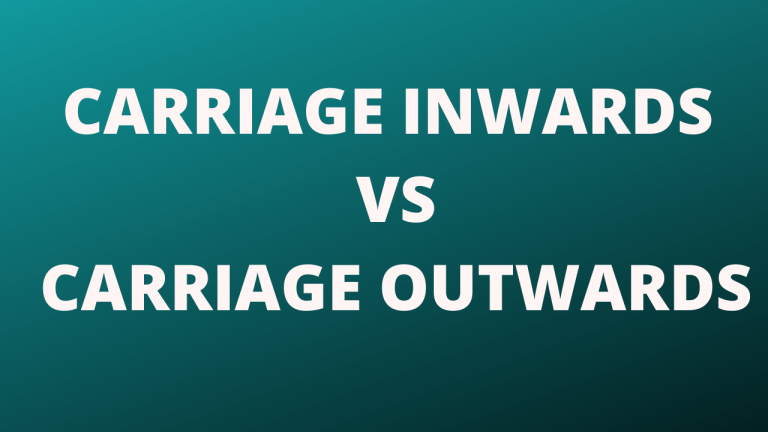 Carriage inward vs Carriage outward