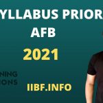 AFB SYLLABUS PRIORITY AFB – Accounting and Finance for Banking