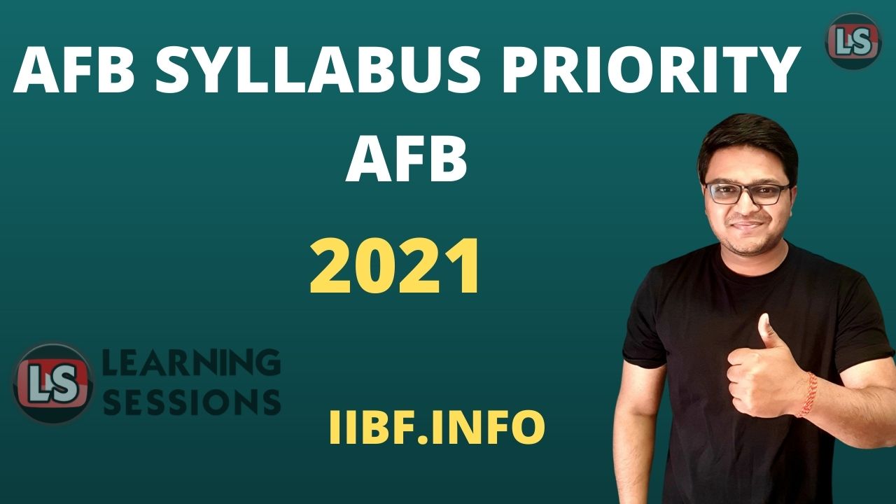 AFB SYLLABUS PRIORITY AFB - Accounting and Finance for Banking