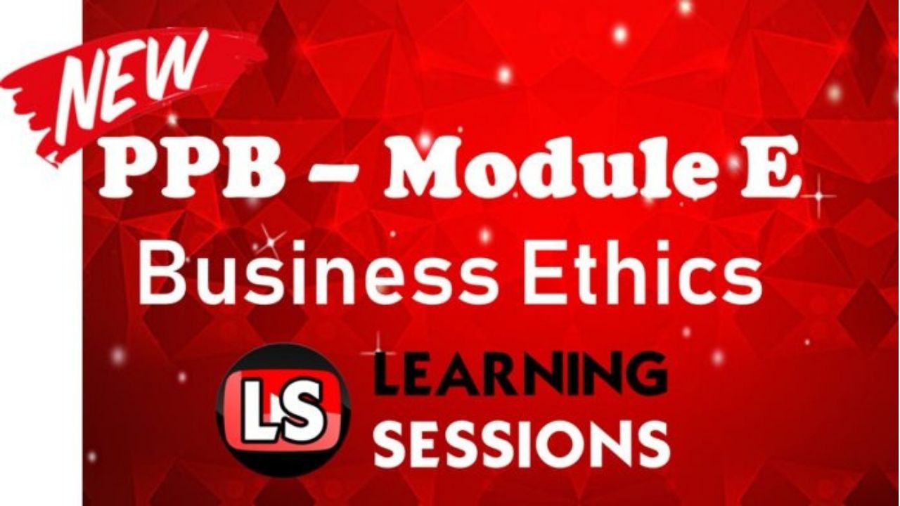 New Module E: Banking Ethics in PPB JAIIB