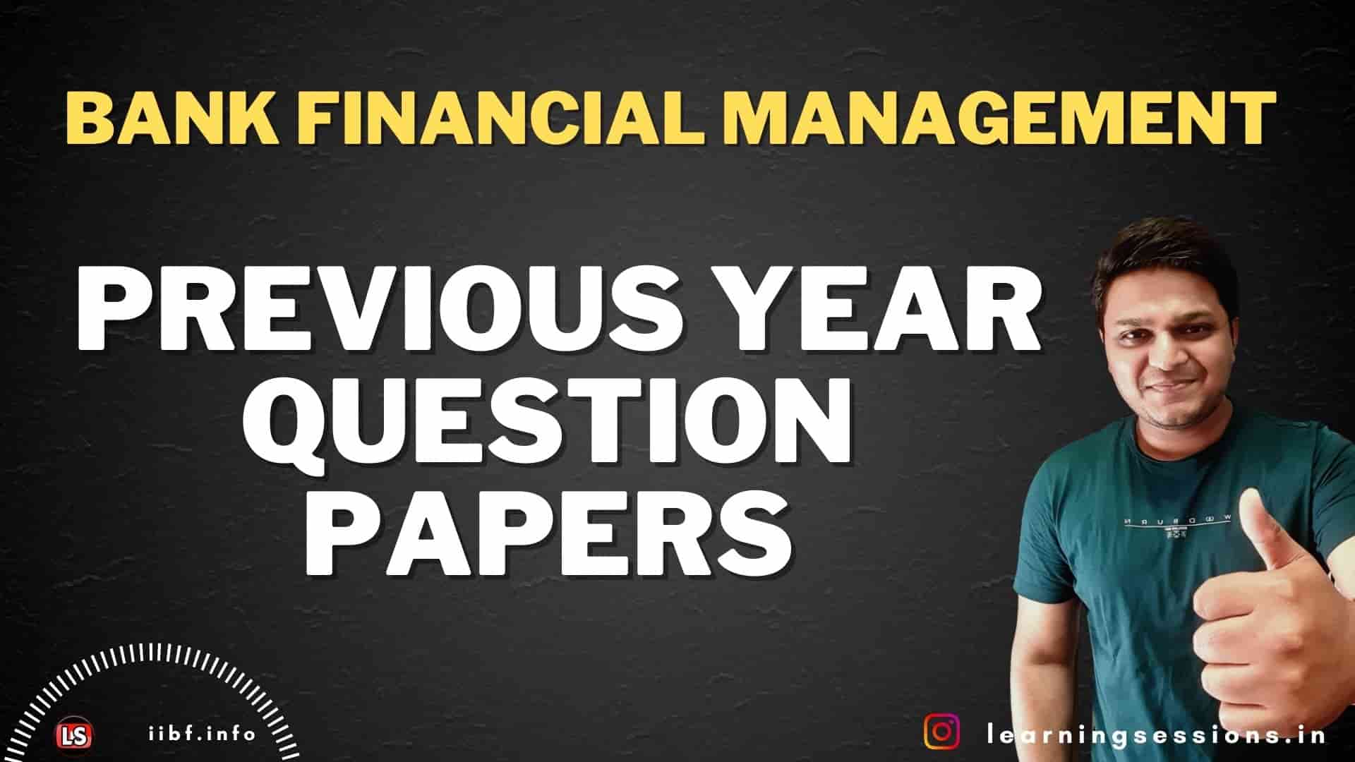BFM Previous Year Question Papers