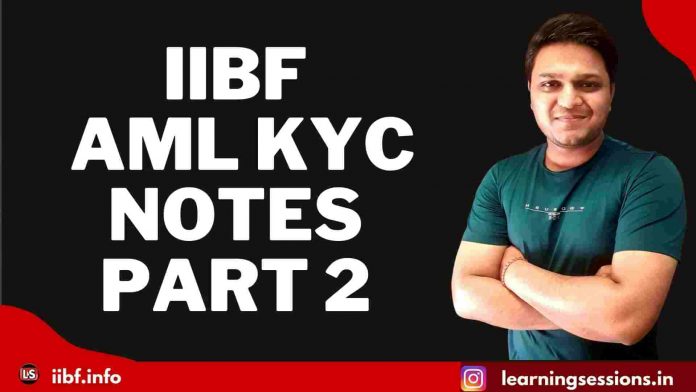 IIBF AML KYC NOTES PART 2 2022