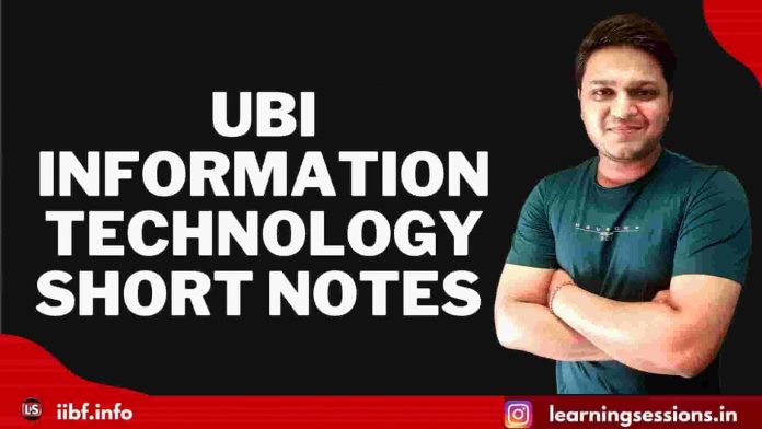 UBI INFORMATION TECHNOLOGY SHORT NOTES 2022 UBI INFORMATION TECHNOLOGY SHORT NOTES 2022