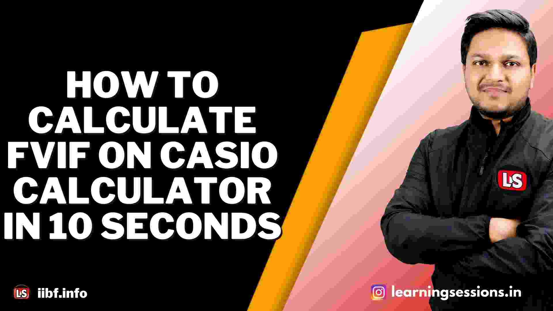 How to Calculate FVIF on CASIO Calculator in 10 Seconds