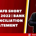 FREE AFB SHORT NOTES 2022 | BANK RECONCILIATION STATEMENT
