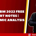 CAIIB ABM 2022 FREE SHORT NOTES | ECONOMIC ANALYSIS