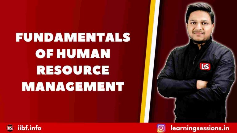 FUNDAMENTALS OF HUMAN RESOURCE MANAGEMENT