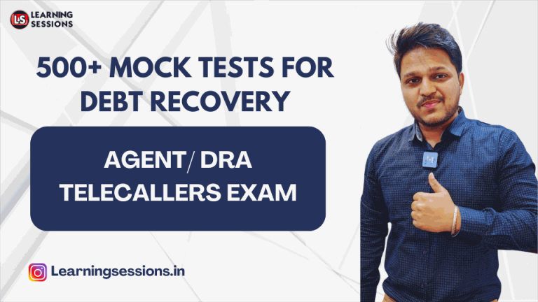 500+ MOCK TESTS FOR DEBT RECOVERY