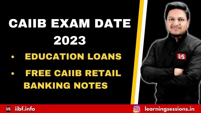 CAIIB EXAM DATE 2023