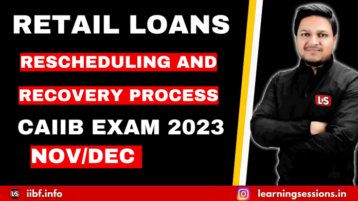 RETAIL LOANS RETAIL LOANS RESCHEDULING AND RECOVERY PROCESS
