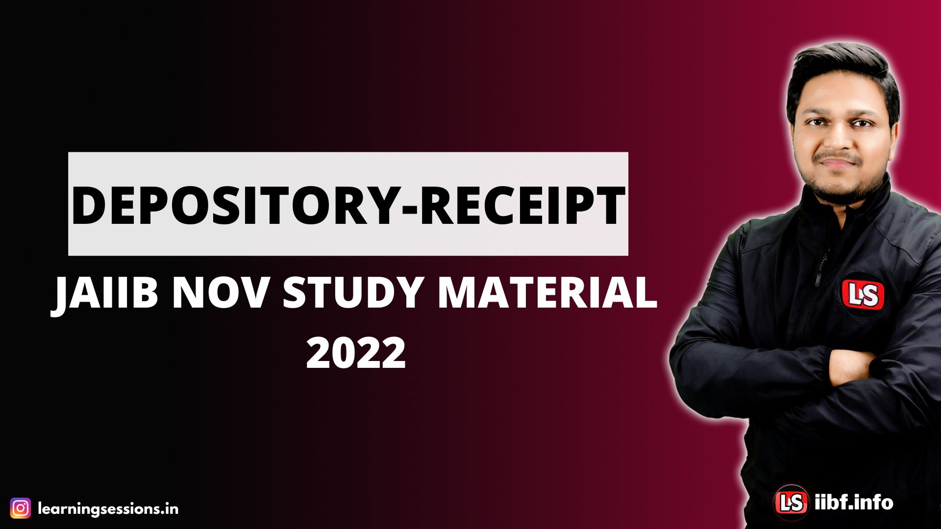 DEPOSITORY RECEIPT | JAIIB NOV STUDY MATERIAL 2022