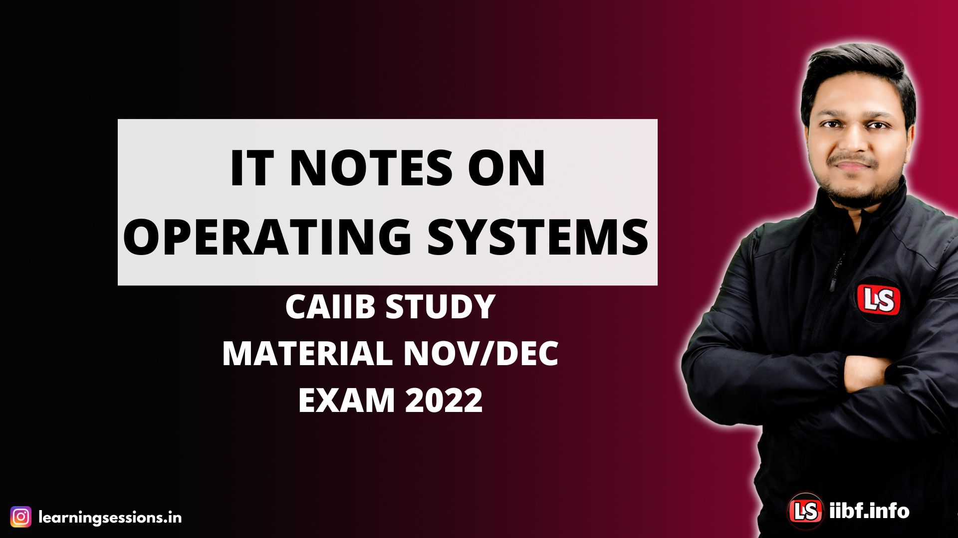 IT SHORT NOTES ON OPERATING SYSTEM | CAIIB SIT STUDY MATERIAL | CAIIB EXAMS 2022