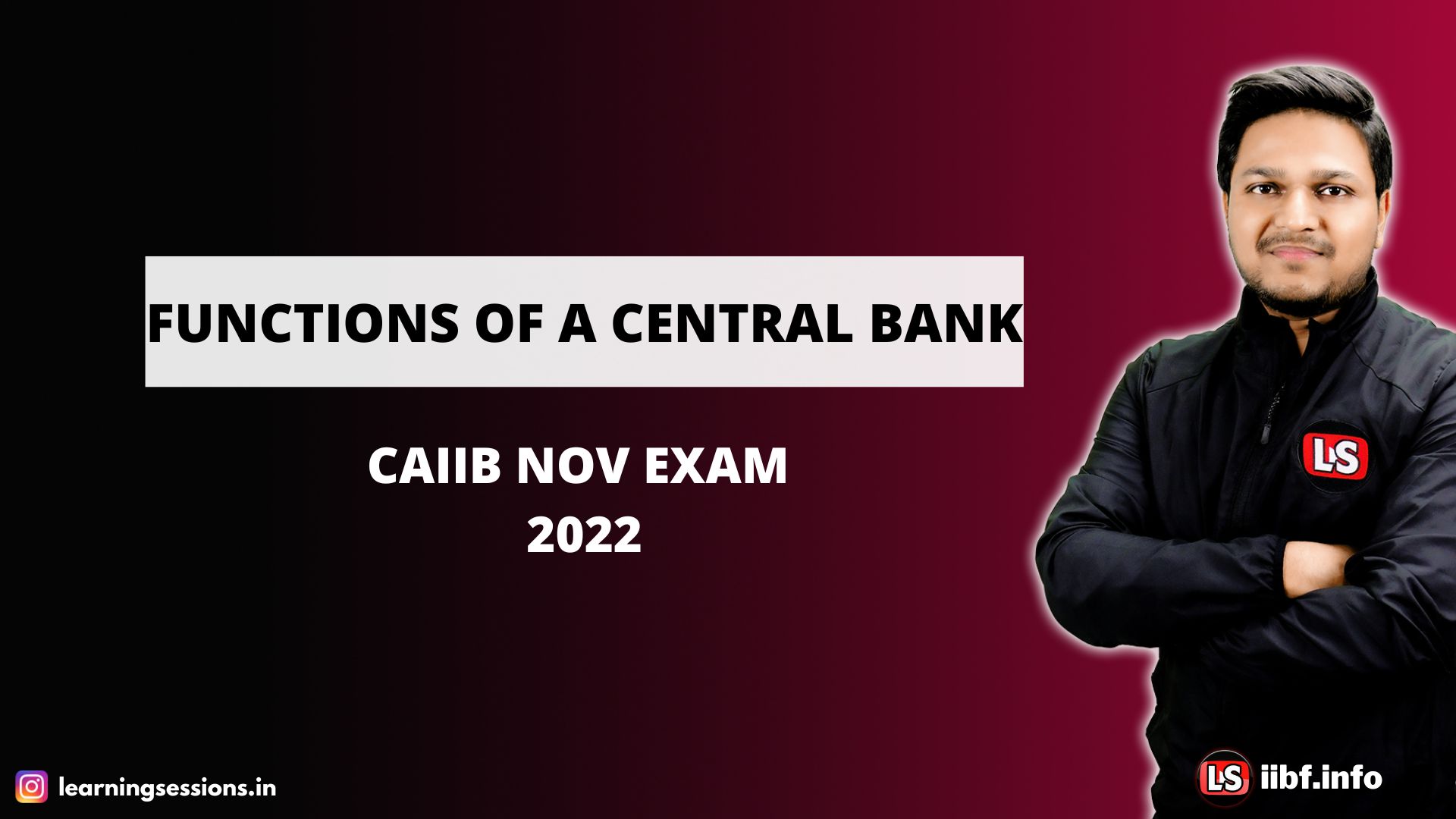 FUNCTIONS OF A CENTRAL BANK | CAIIB NOV EXAM 2022