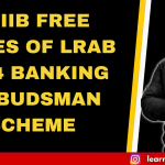 JAIIB FREE NOTES OF LRAB 2024 BANKING OMBUDSMAN SCHEME