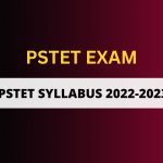 PSTET SYLLABUS | PSTET 2022 | SYLLABUS DETAILED ANALYSIS