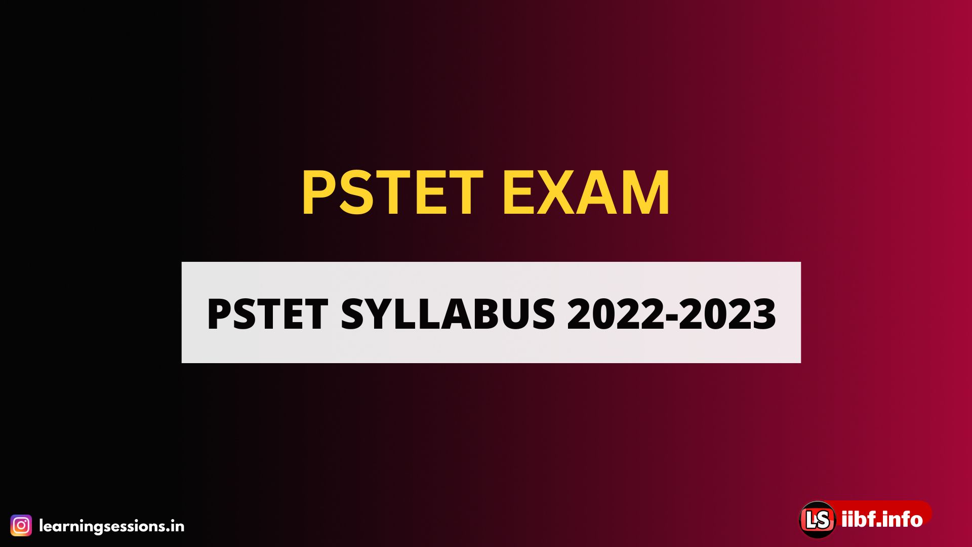 PSTET SYLLABUS | PSTET 2022 | SYLLABUS DETAILED ANALYSIS