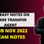 PPB EASY NOTES ON SHARE TRANSFER AGENT | JAIIB NOV 2022 EXAM NOTES & CLASSES TO CRACK IN FIRST ATTEMPT