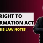 RIGHT TO INFORMATION ACT | JAIIB LAW NOTES 2022