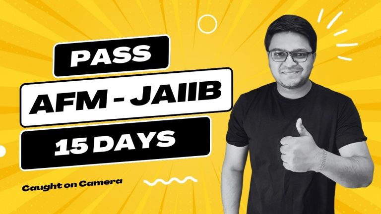 How to Prepare JAIIB Accounting & Financial Management for Bankers | JAIIB AFM MAY 2024