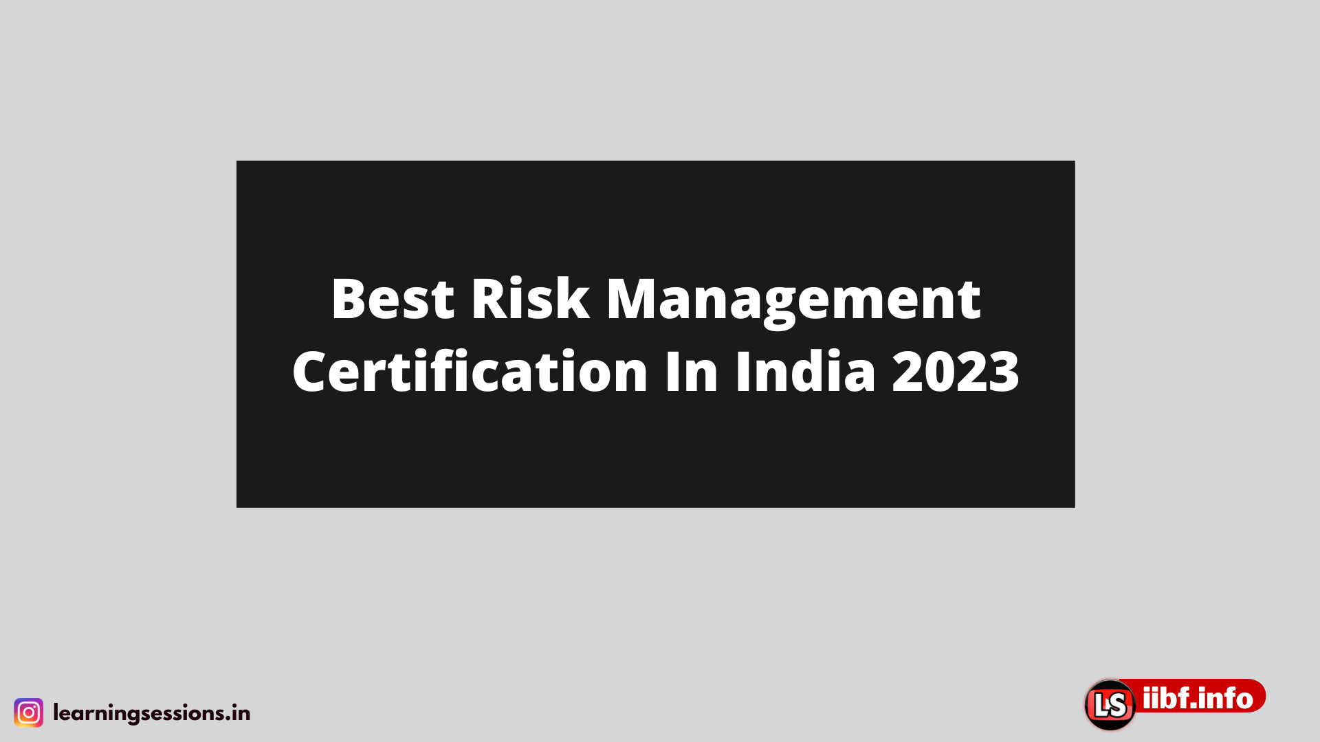 Best Risk Management Certification In India 2022
