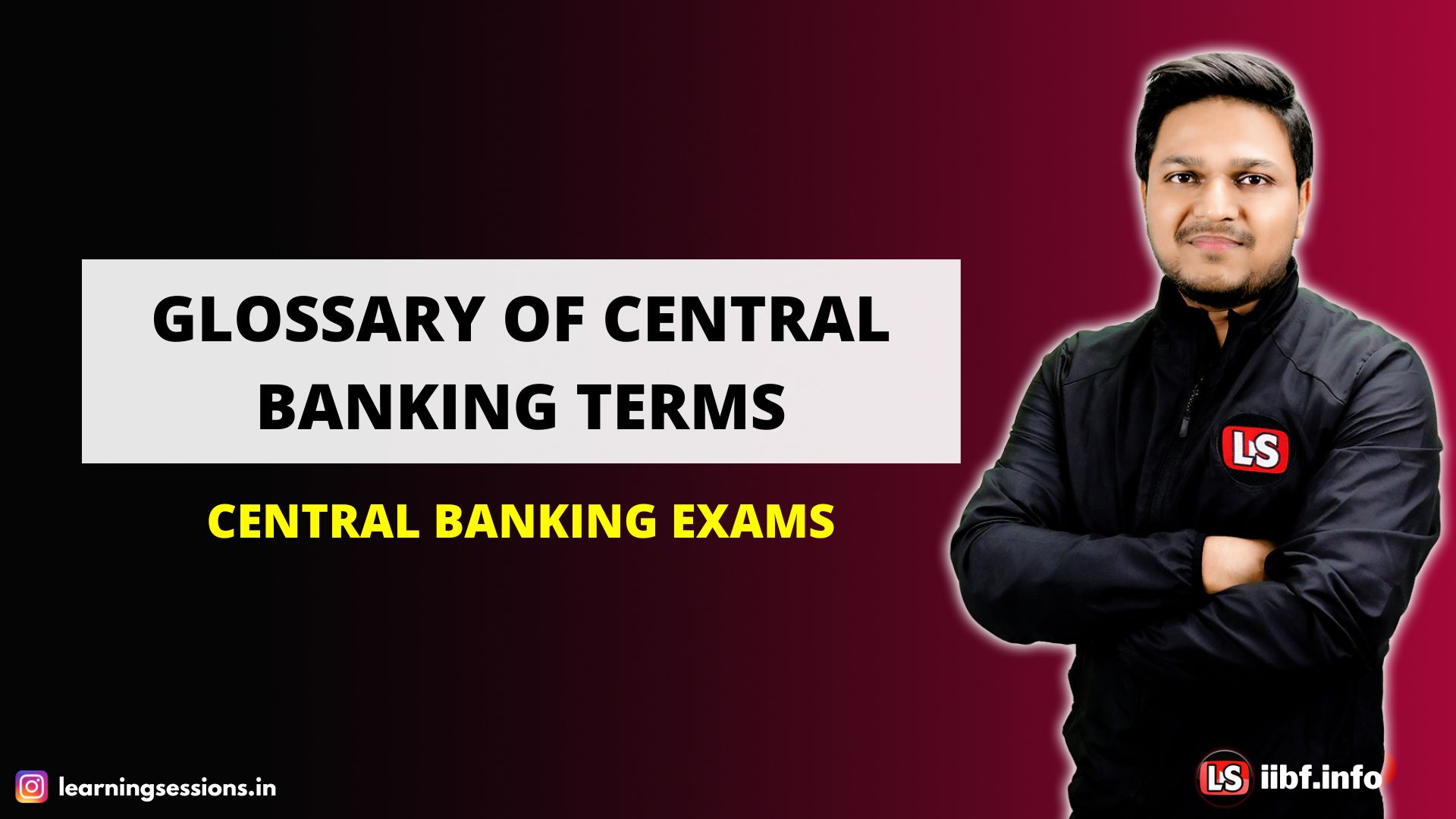 GLOSSARY OF CENTRAL BANKING TERMS | CAIIB CENTRAL BANKING | DEC 2023 EXAMS | PART-1