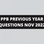 JAIIB PPB MULTIPLE CHOICE QUESTIONS | PPB PREVIOUS YEAR QUESTIONS | NOV 2022 EXAMS