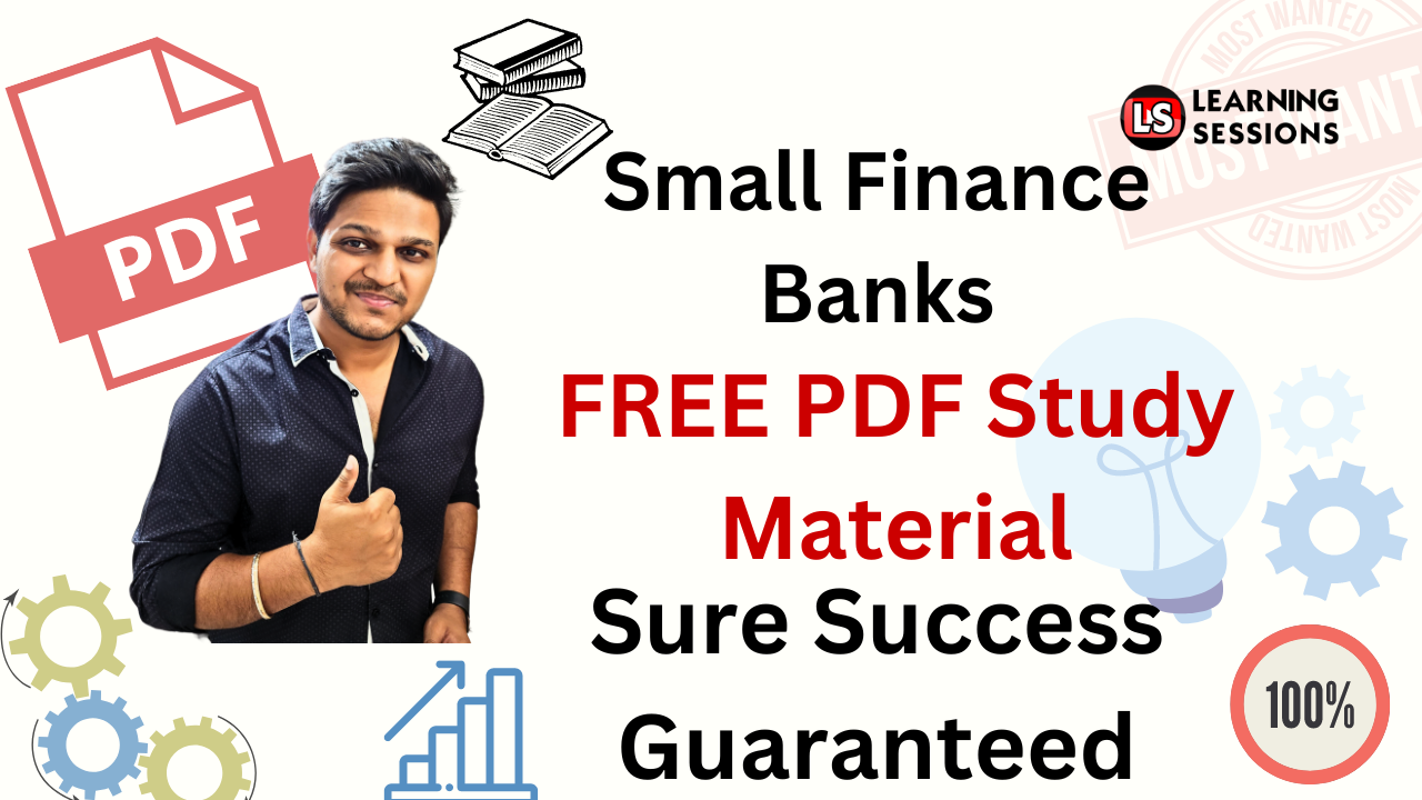 small finance banks free pdf study material