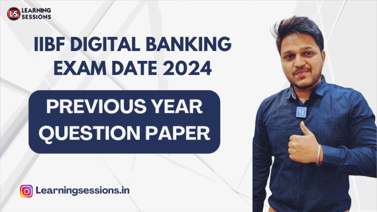 IIBF DIGITAL BANKING EXAM DATE 2024