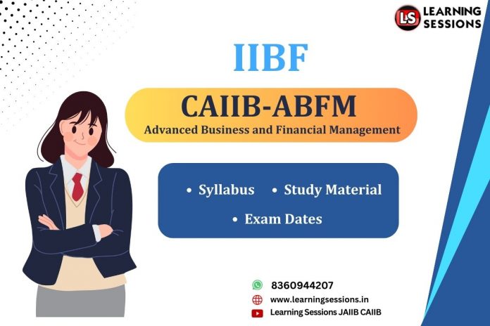 CAIIB ABFM paper 3 syllabus & study material