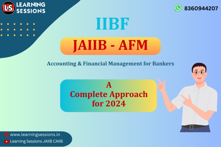 JAIIB exam AFM paper preparation 2024