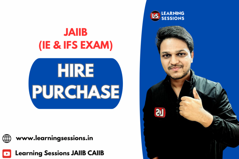 JAIIB | IE AND IFS | CASE STUDY ON HIRE PURCHASE