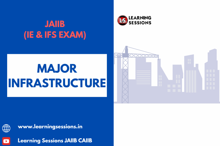 JAIIB | IE AND IFS | MAJOR INFRASTRUCTURE- CASE STUDY