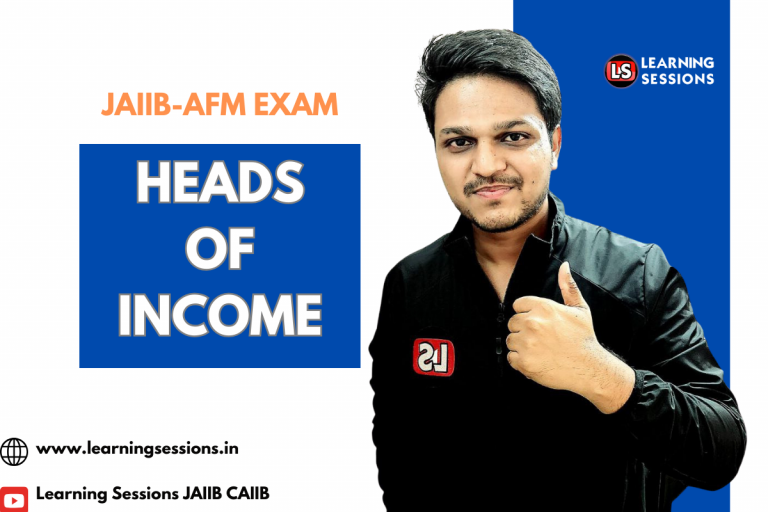 JAIIB | AFM | HEADS OF INCOME – CASE STUDY
