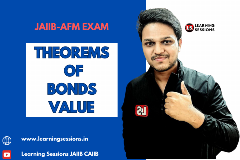 JAIIB | AFM | CASE STUDY ON THEOREMS OF BOND VALUE