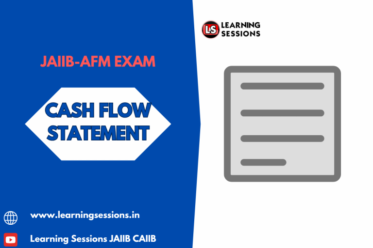 JAIIB | AFM | CASE STUDY ON CASH FLOW STATEMENT