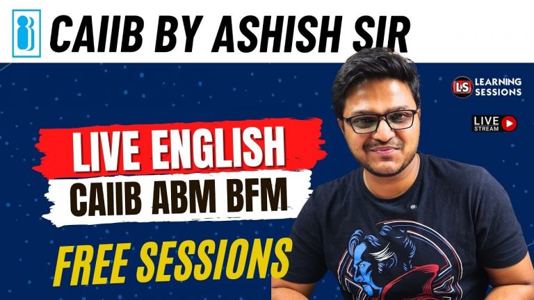 CAIIB BFM most expected concepts – Ashish Sir