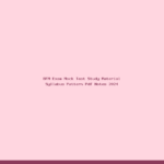 BFM Exam Mock Test Study Material Syllabus Pattern Pdf Notes 2024 — featured image