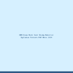 HRM Exam Mock Test Study Material Syllabus Pattern Pdf Note 2024 — featured image